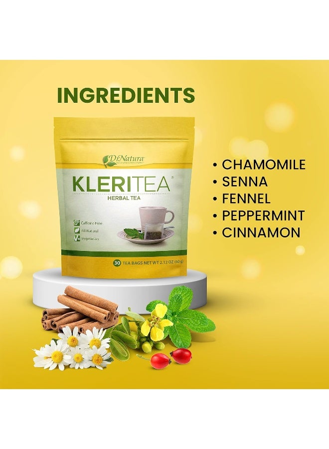 DrNatura Kleritea Herbal Tea - 30 Tea Bags - Image 4